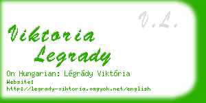 viktoria legrady business card
